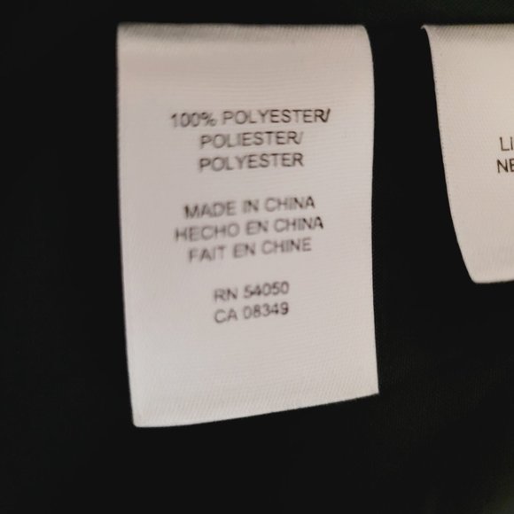 Rachel by Rachel Roy Cropped Black Asymmetrical Jacket Zippered Sateen Purple 2 - Picture 11 of 15